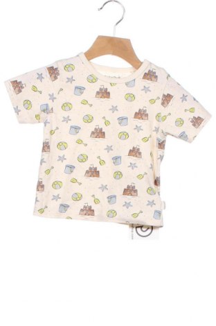 Kinder T-Shirt Minymo, Größe 18-24m/ 86-98 cm, Farbe Beige, 95% Baumwolle, 5% Elastan, Preis 9,74 €