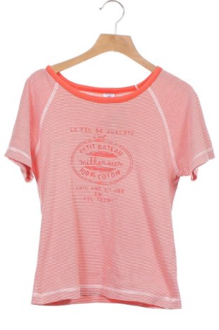 Dziecięcy T-shirt Petit Bateau, Rozmiar 7-8y/ 128-134 cm, Kolor Pomarańczowy, Bawełna, Cena 80,60 zł