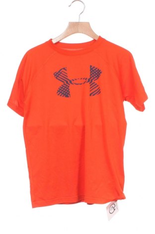 Kinder T-Shirt Under Armour, Größe 7-8y/ 128-134 cm, Farbe Orange, 100% Polyester, Preis 15,38 €