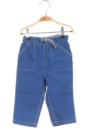 Dziecięce jeansy Petit Bateau, Rozmiar 12-18m/ 80-86 cm, Kolor Niebieski, 60% bawełna, 40% poliester, Cena 109,39 zł