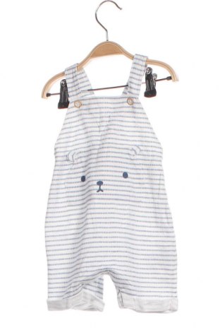 Kinder Overall H&M, Größe 9-12m/ 74-80 cm, Farbe Weiß, 100% Baumwolle, Preis 15,31 €