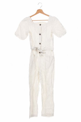 Kinder Overall Zara, Größe 13-14y/ 164-168 cm, Farbe Weiß, Baumwolle, Preis 13,22 €
