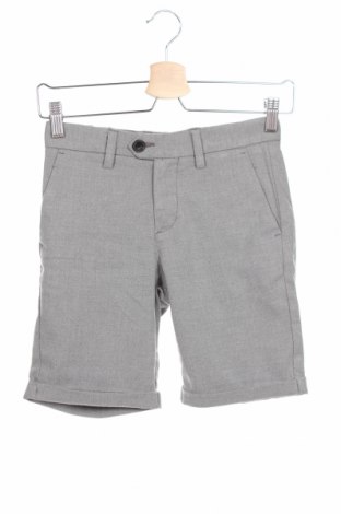Kinder Shorts Jack & Jones, Größe 10-11y/ 146-152 cm, Farbe Grau, 69% Polyester, 29% Viskose, 2% Elastan, Preis 17,64 €