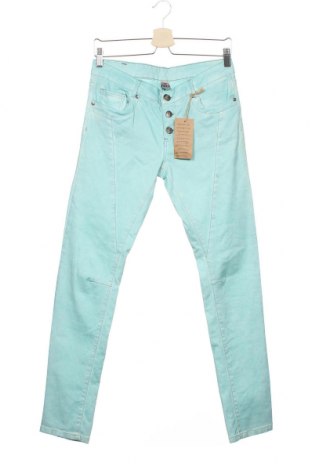 Детски панталон Y.F.K., Размер 14-15y/ 168-170 см, Цвят Син, 98% памук, 2% еластан, Цена 39,69 лв.