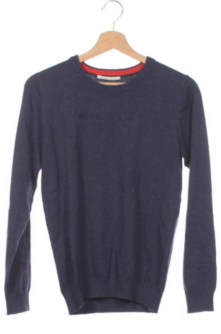 Kinderpullover Pepe Jeans, Größe 12-13y/ 158-164 cm, Farbe Blau, 94% Baumwolle, 3% Wolle, 3% Kaschmir, Preis 69,67 €