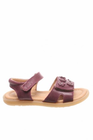 Dětské sandály Pom Pom, Velikost 27, Barva Fialová, Pravá kůže, Cena  230,00 Kč