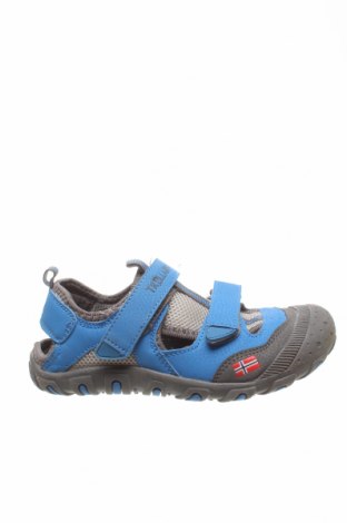 Dětské sandály Trollkids, Velikost 32, Barva Modrá, Eko kůže, textile , Cena  542,00 Kč