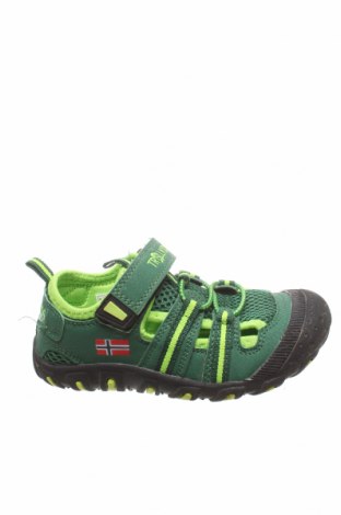 Dětské sandály Trollkids, Velikost 28, Barva Zelená, Textile , Eko kůže, Cena  701,00 Kč