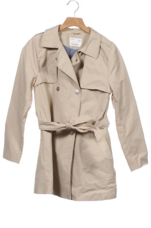 Dětský přechodný kabát  Zara Kids, Velikost 10-11y/ 146-152 cm, Barva Béžová, 60% bavlna, 40% polyamide, Cena  733,00 Kč