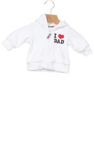 Dětská mikina  H&M, Velikost 1-2m/ 50-56 cm, Barva Bílá, 80% bavlna, 20% polyester, Cena  434,00 Kč