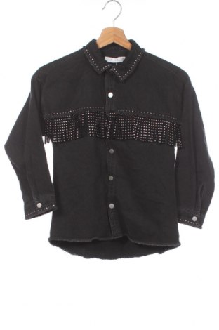 Παιδικό τζίν μπουφάν Zara, Μέγεθος 6-7y/ 122-128 εκ., Χρώμα Μαύρο, 100% βαμβάκι, Τιμή 10,97 €