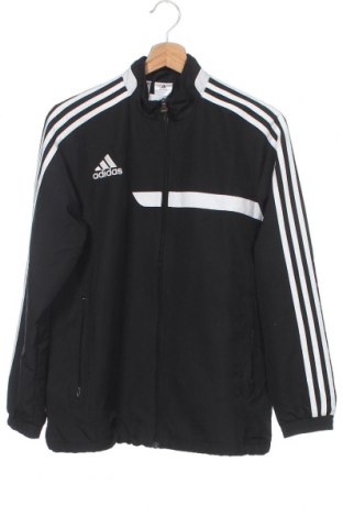 Geacă de sport pentru copii Adidas, Mărime 13-14y/ 164-168 cm, Culoare Negru, Poliester, Preț 143,24 Lei