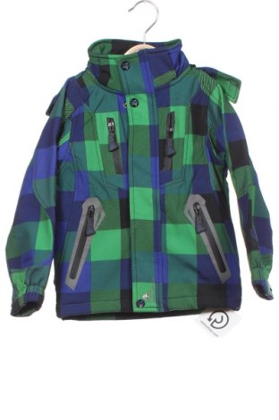 Kinder Sportjacke Peak Mountain, Größe 3-4y/ 104-110 cm, Farbe Mehrfarbig, 94% Polyester, 6% Elastan, Preis 64,18 €