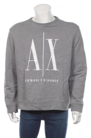 Bluză de bărbați Armani Exchange, Mărime XL, Culoare Gri, Bumbac, Preț 346,94 Lei