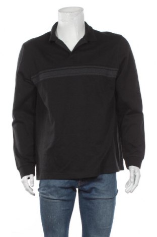 Pánské tričko  Van Heusen, Velikost L, Barva Černá, 54% bavlna, 46% polyester, Cena  393,00 Kč