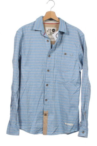 Ανδρικό πουκάμισο ! Solid, Μέγεθος M, Χρώμα Μπλέ, Βαμβάκι, Τιμή 16,08 €