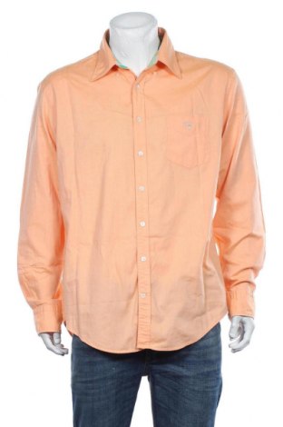 Pánská košile  Gant, Velikost XL, Barva Oranžová, Bavlna, Cena  591,00 Kč