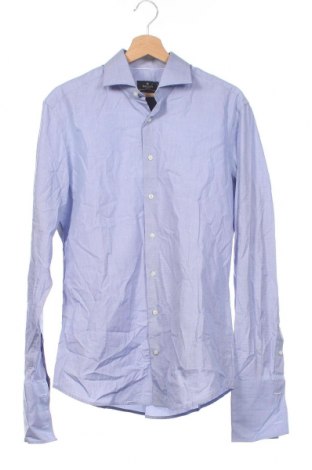 Ανδρικό πουκάμισο Hackett, Μέγεθος M, Χρώμα Μπλέ, Βαμβάκι, Τιμή 28,64 €