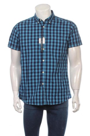Ανδρικό πουκάμισο Springfield, Μέγεθος L, Χρώμα Μπλέ, Βαμβάκι, Τιμή 15,59 €