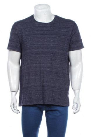 Мъжка тениска Hampton Republic, Размер L, Цвят Син, 85% памук, 15% полиестер, Цена 25,20 лв.