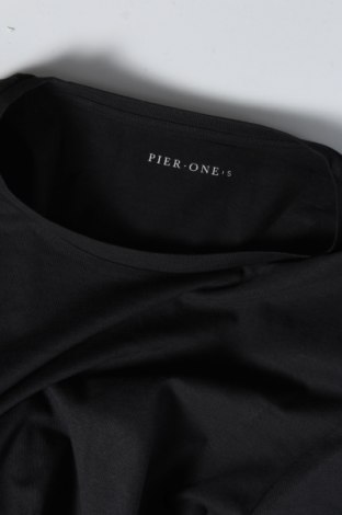 Мъжка тениска Pier One, Размер S, Цвят Черен, Цена 12,76 лв.