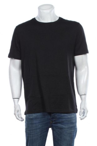 Tricou de bărbați Pier One, Mărime XL, Culoare Negru, Bumbac, Preț 19,74 Lei