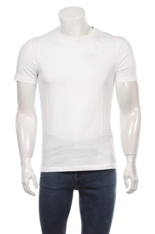 Мъжка тениска Pier One, Размер S, Цвят Бял, Памук, Цена 11,20 лв.