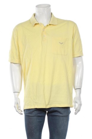 Ανδρικό t-shirt Trigema, Μέγεθος XXL, Χρώμα Κίτρινο, Βαμβάκι, Τιμή 14,81 €