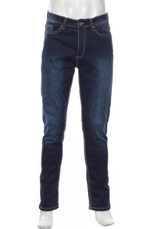 Pánské džíny  Boohoo, Velikost M, Barva Modrá, 98% bavlna, 2% elastan, Cena  325,00 Kč