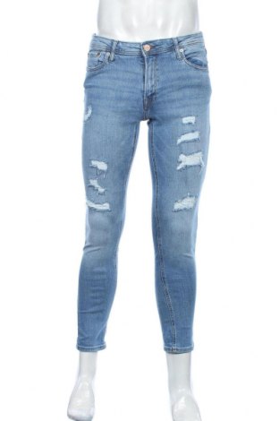 Męskie jeansy Jack & Jones, Rozmiar M, Kolor Niebieski, 85% bawełna, 13% poliester, 2% elastyna, Cena 107,74 zł