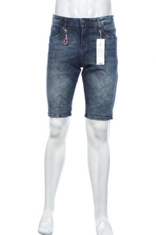 Мъжки къс панталон Tom Tailor, Размер S, Цвят Син, 98% памук, 2% еластан, Цена 26,22 лв.