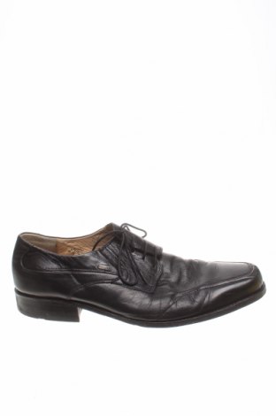Ανδρικά παπούτσια Bugatti, Μέγεθος 45, Χρώμα Μαύρο, Γνήσιο δέρμα, Τιμή 34,55 €