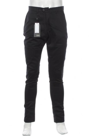 Ανδρικό παντελόνι ! Solid, Μέγεθος M, Χρώμα Μαύρο, 97% βαμβάκι, 3% ελαστάνη, Τιμή 22,02 €
