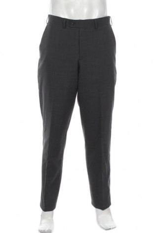 Мъжки панталон A.W.Dunmore, Размер M, Цвят Сив, 60% вълна, 39% полиестер, 1% еластан, Цена 35,00 лв.