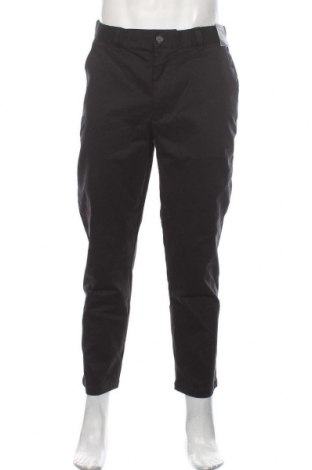 Pánské kalhoty  Pull&Bear, Velikost L, Barva Černá, 98% bavlna, 2% elastan, Cena  401,00 Kč
