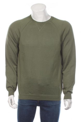 Pánský svetr  United Colors Of Benetton, Velikost L, Barva Zelená, 58% bavlna, 42% polyester, Cena  215,00 Kč