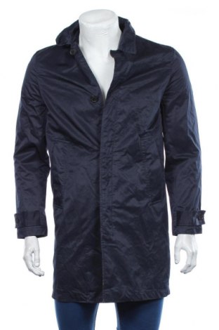 Pánsky prechodný kabát  H&M, Veľkosť S, Farba Modrá, 73% polyester, 15% bavlna, 12% polyamide, Cena  28,01 €