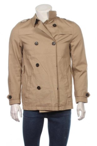 Pánsky prechodný kabát  New Look, Veľkosť S, Farba Béžová, 97% bavlna, 3% elastan, Cena  23,70 €