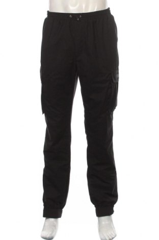 Мъжки спортен панталон Mennace, Размер M, Цвят Черен, 65% полиестер, 35% памук, Цена 30,02 лв.