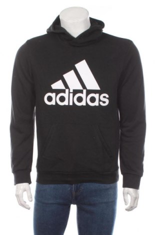Herren Sweatshirt Adidas, Größe S, Farbe Schwarz, 70% Baumwolle, 30% Polyester, Preis 29,92 €