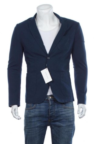 Pánské sako  Pier One, Velikost M, Barva Modrá, 94% bavlna, 5% polyester, 1% elastan, Cena  604,00 Kč