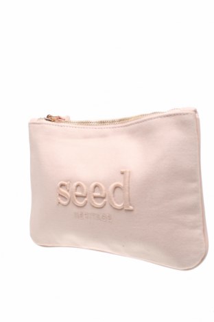 Kosmetyczka Seed, Kolor Różowy, Materiał tekstylny, Cena 125,80 zł