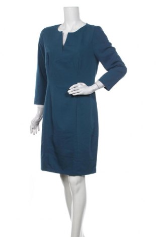 Kleid Nife, Größe L, Farbe Blau, 74% Polyester, 24% Viskose, 3% Elastan, Preis 34,10 €