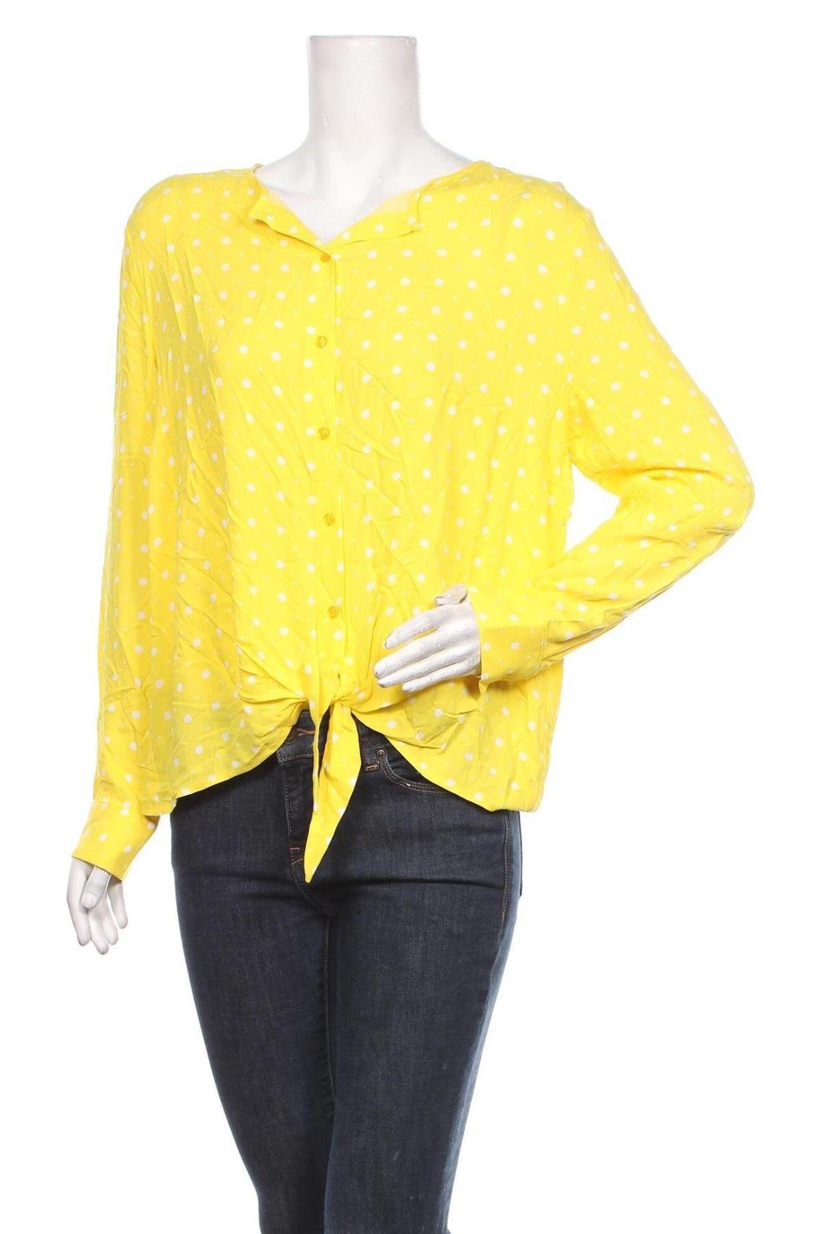 Дамска риза Zero, Размер L, Цвят Жълт, Цена 16,02 лв.