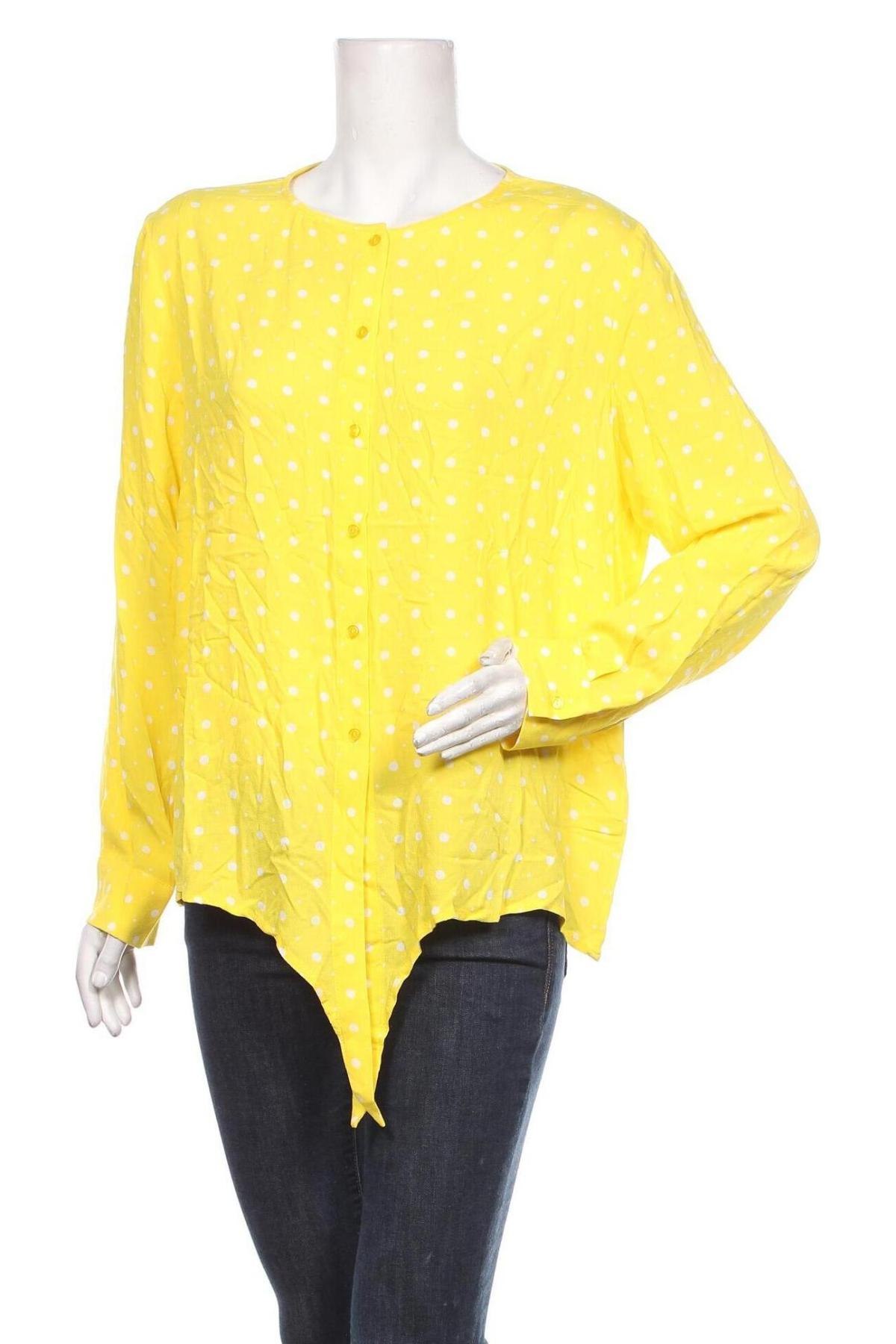 Дамска риза Zero, Размер XL, Цвят Жълт, Цена 8,90 лв.