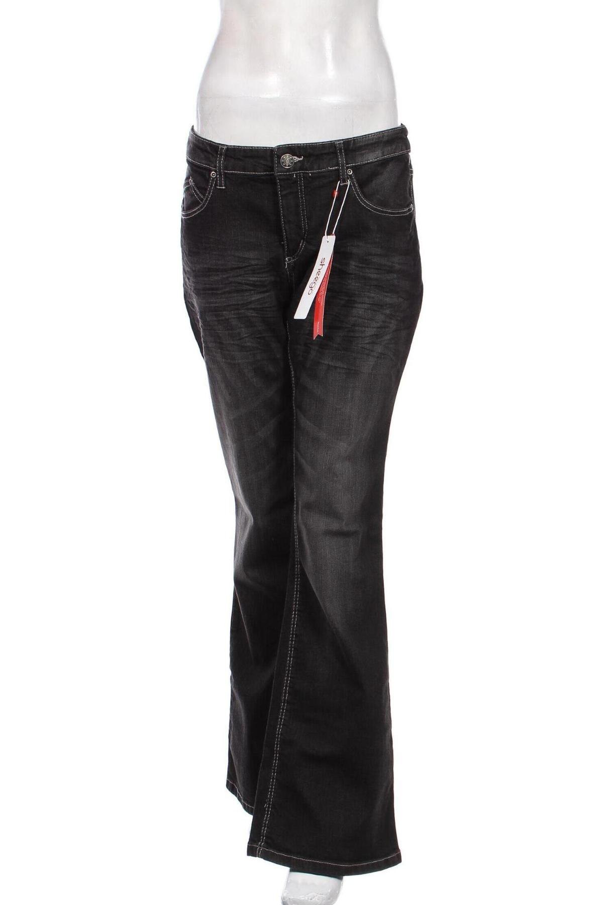 Γυναικείο Τζίν Sheego, Μέγεθος M, Χρώμα Γκρί, 98% βαμβάκι, 2% ελαστάνη, Τιμή 28,66 €