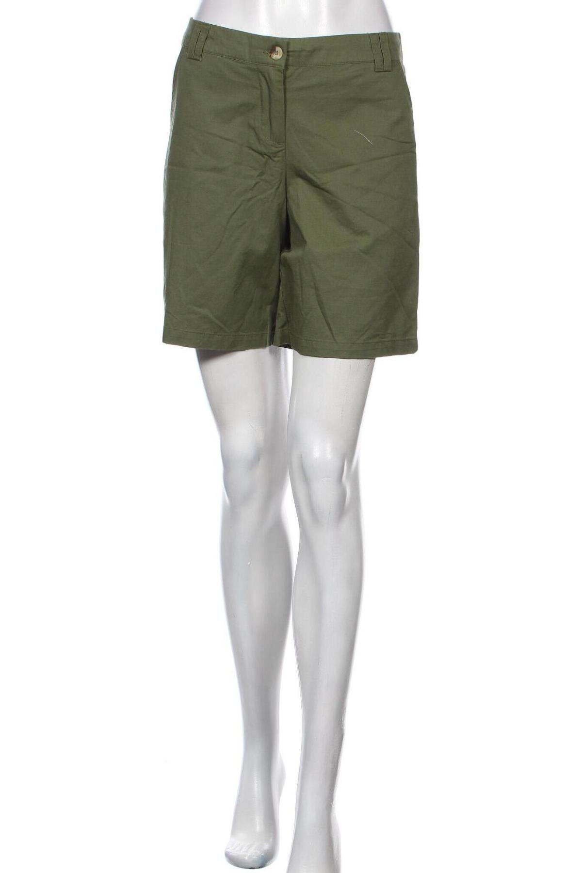 Γυναικείο κοντό παντελόνι Zero, Μέγεθος S, Χρώμα Πράσινο, Βαμβάκι, Τιμή 22,94 €