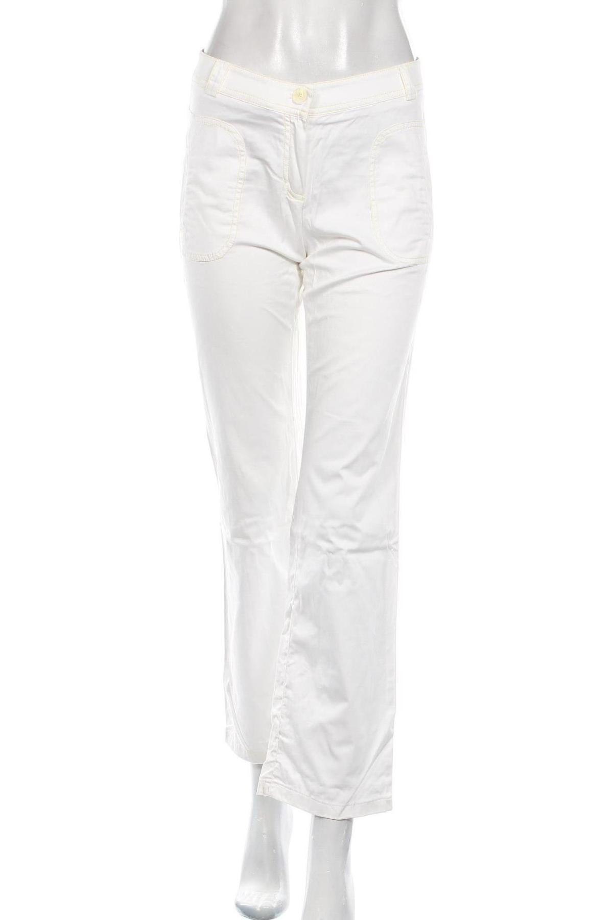 Дамски панталон Marc Aurel, Размер S, Цвят Бял, Цена 44,00 лв.