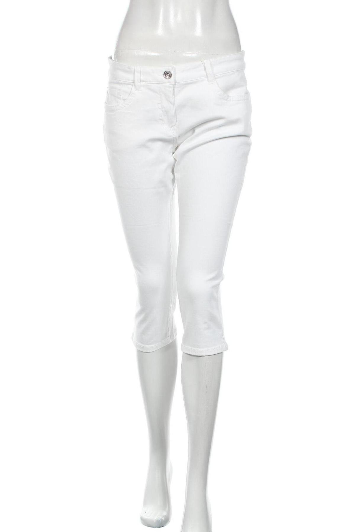 Γυναικείο παντελόνι Tom Tailor, Μέγεθος M, Χρώμα Λευκό, Τιμή 17,32 €