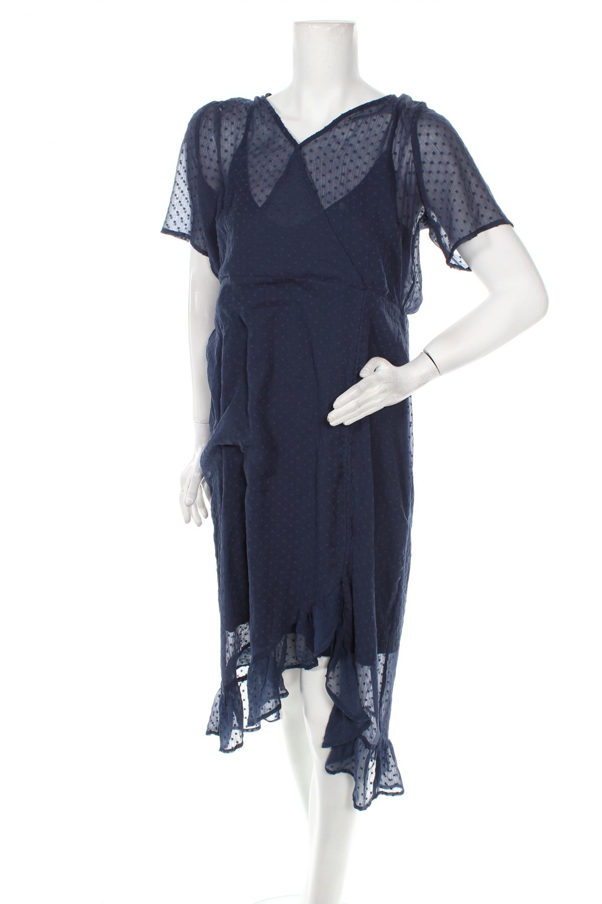 Φόρεμα Junarose, Μέγεθος L, Χρώμα Μπλέ, Τιμή 45,88 €
